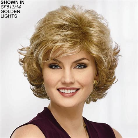 medium blonde wig|paula young medium length wigs.